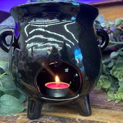 Ceramic Cauldron wax & oil burner
