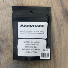 Mandrake - Pre Bagged