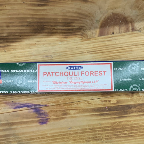 Satya Patchouli Forest Incense