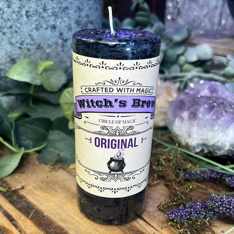 Witch's Brew Candle Original Circle or Magic