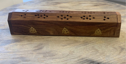 Incense Coffin Box - Triquetra