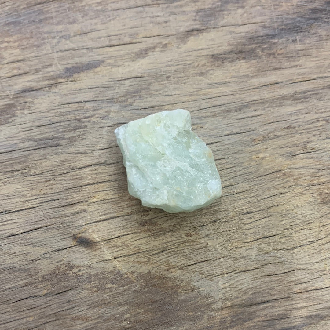 Aquamarine, raw stone