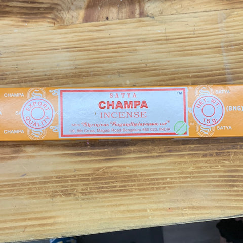 Satya Champa Incense