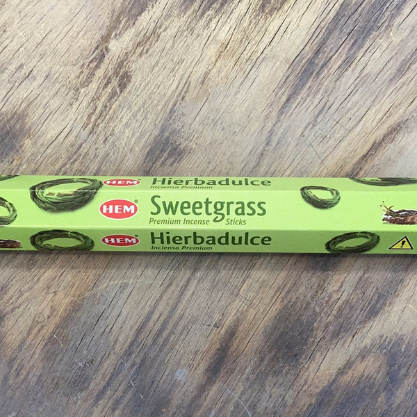 Sweetgrass Premium Incense Sticks