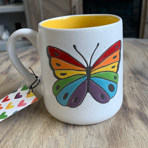 Butterfly Rainbow Mug