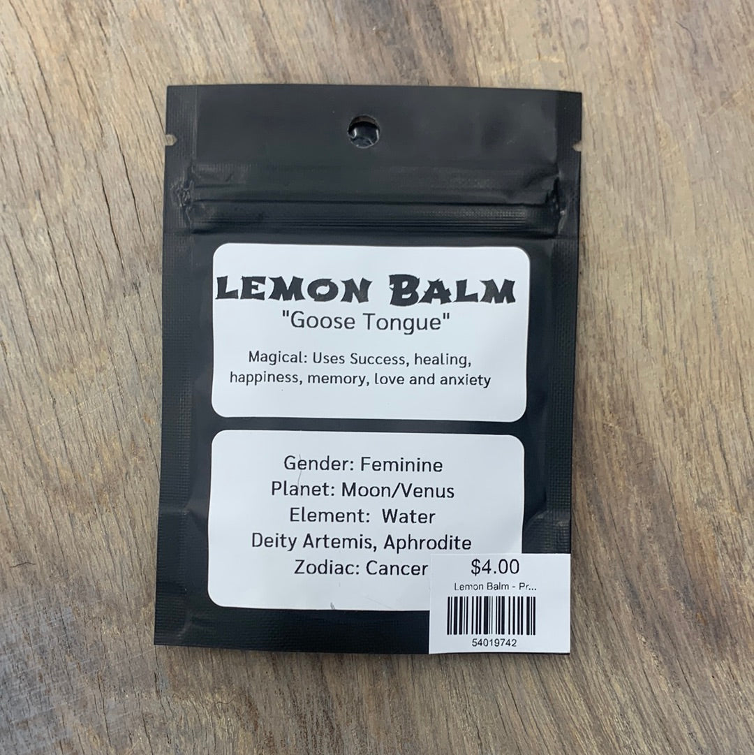 Lemon Balm - Pre Bagged