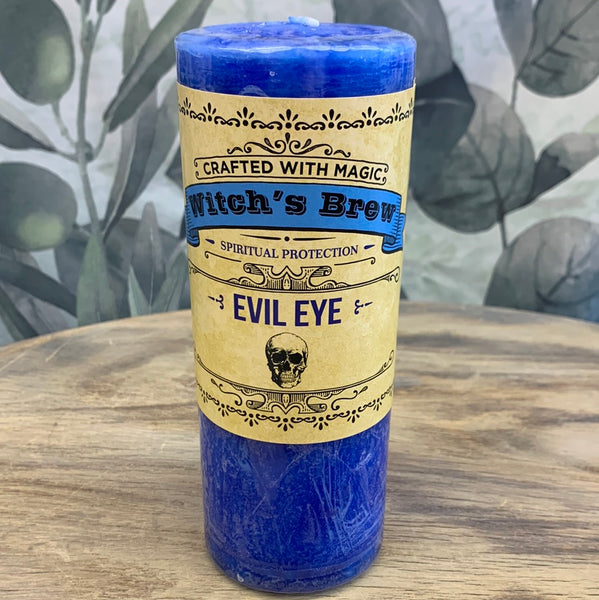 Witch’s Brew Evil Eye Spiritual Protection Candle