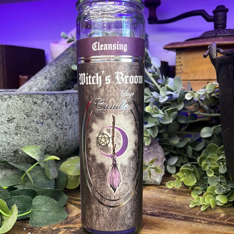 Witch’s Broom 7 day candle
