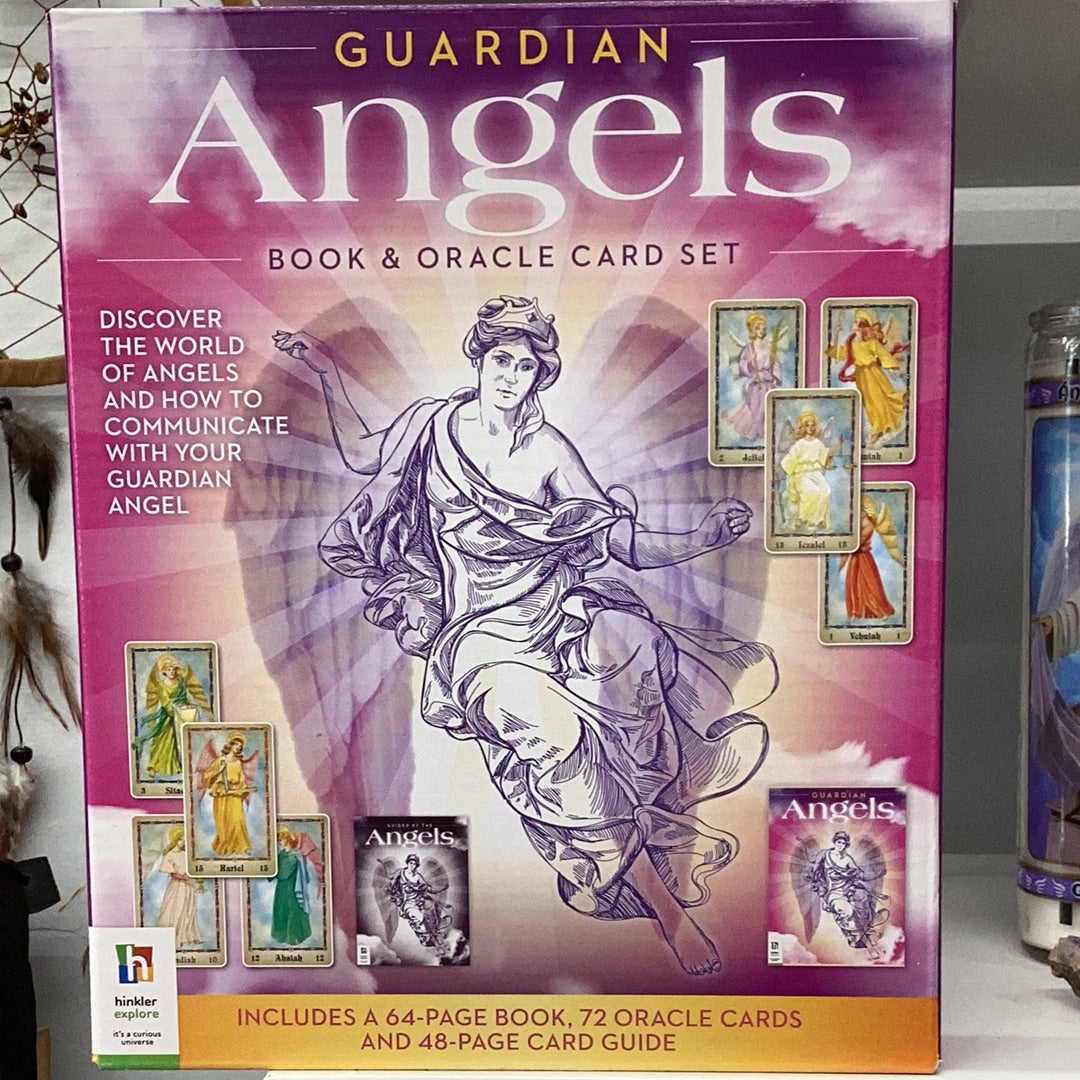 Guardian Angels Book and Oracle Card Set