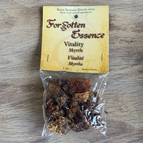 Forgotten Essence Vitality Resin Incense