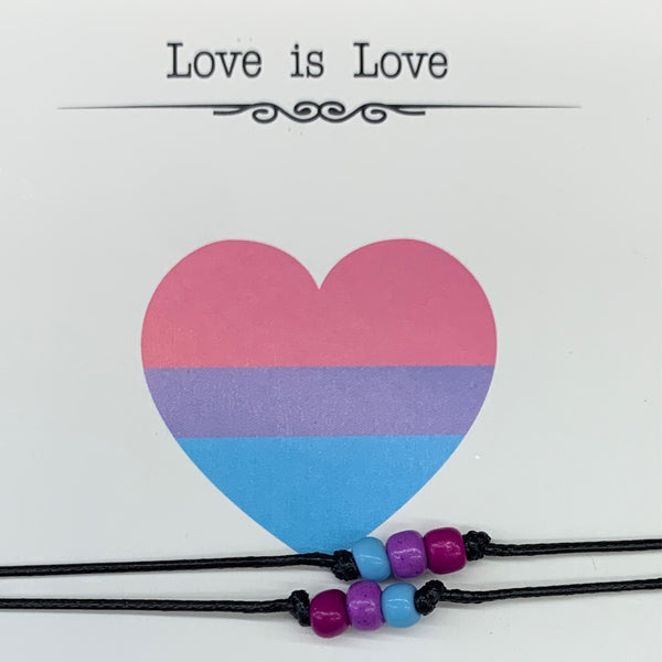 Bisexual Pride Bracelet