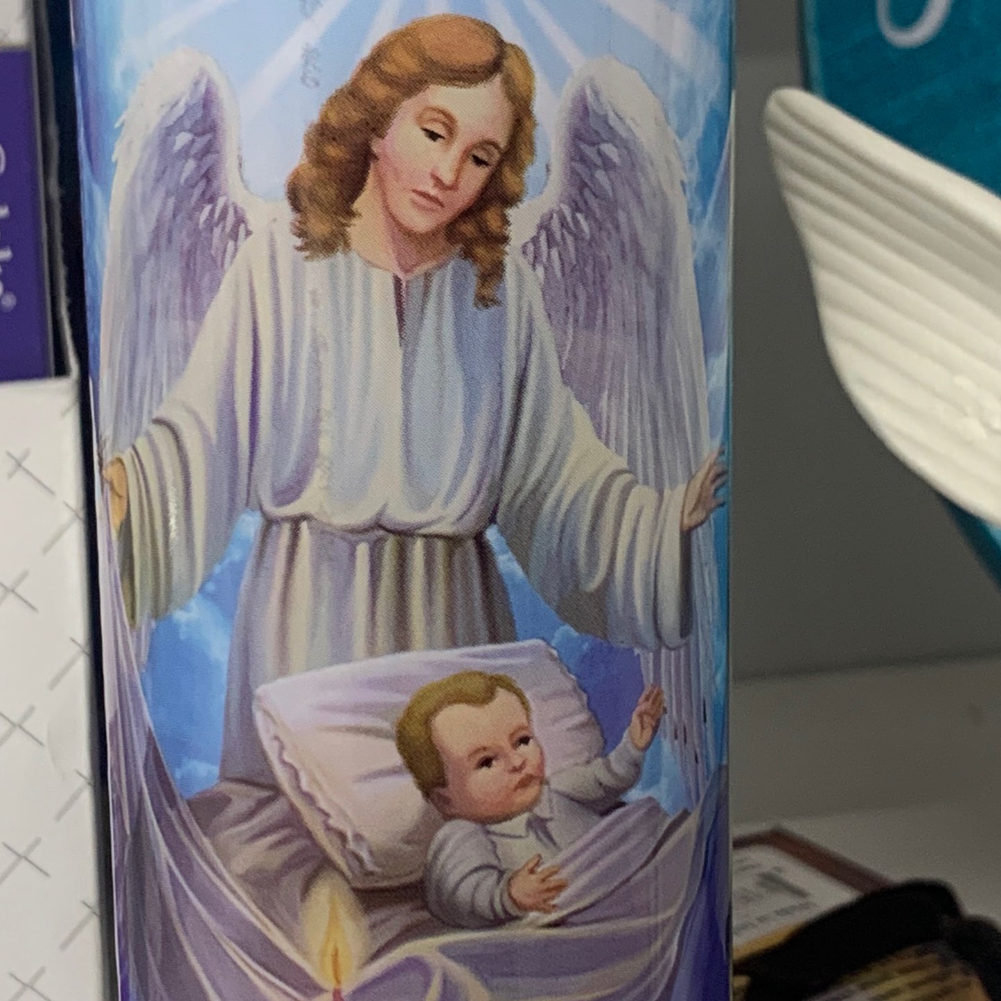 Guardian Angel Prayer Candle