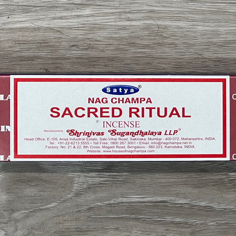 Sacred Ritual Stick Incense - Satya