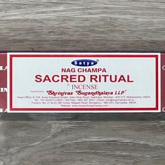 Sacred Ritual Stick Incense - Satya