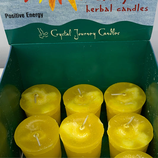 Positive Energy - Reiki Energy Charged Candle , Votive