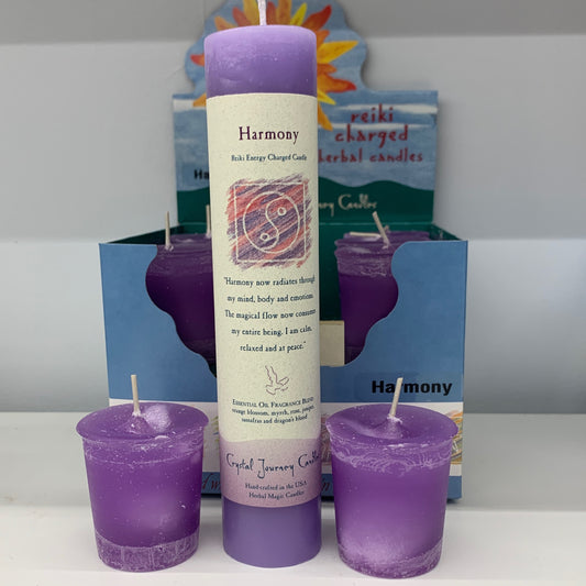 Harmony - Reiki Energy Charged Candle