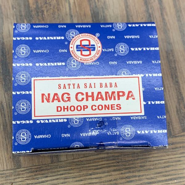 Nag Champa Cone Incense- Satya box