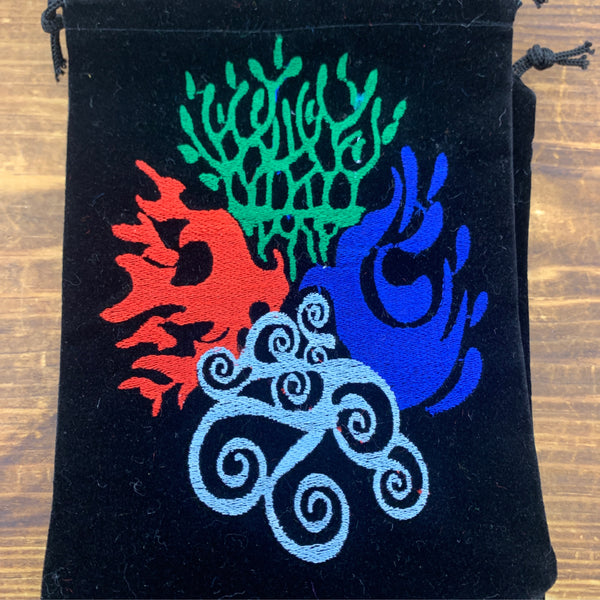 Four Elements Tarot Card Bag