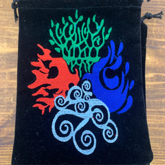 Four Elements Tarot Card Bag