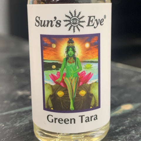 Green Tara Sun’s Eye fragrance oil