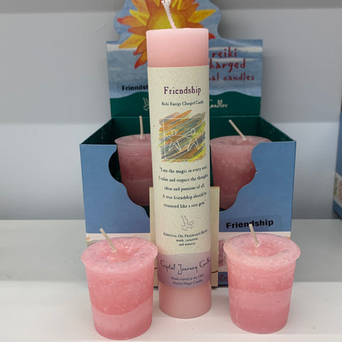 Friendship - Reiki Energy Charged Candle
