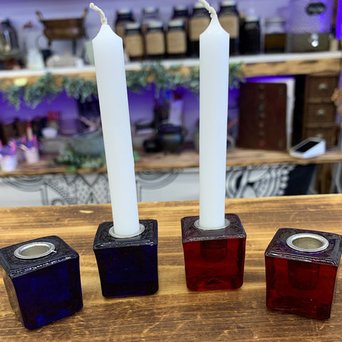 Chime Candle Holder - Glass