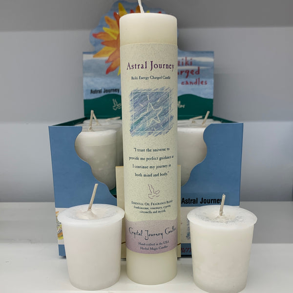 Astral Journey - Reiki Energy Charged Candle