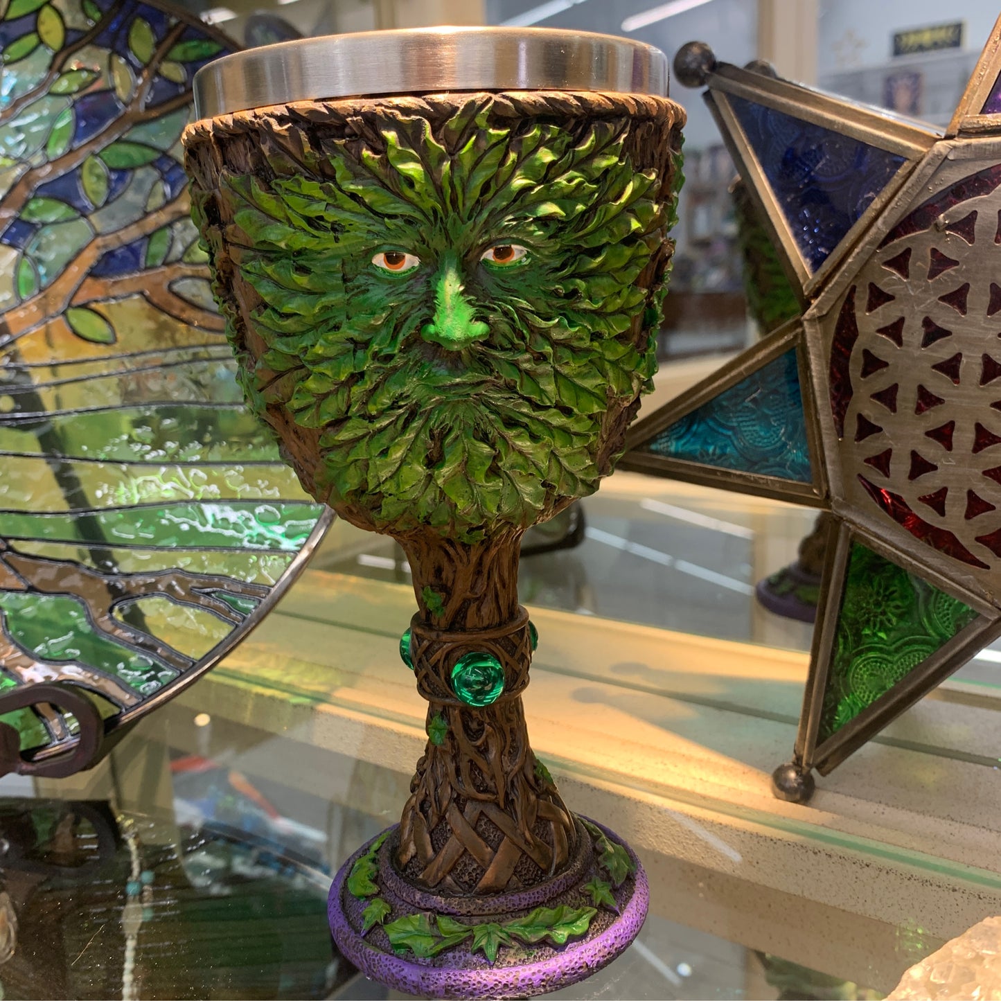 Green Man Chalice