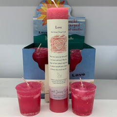 Love - Reiki Energy Charged Candle